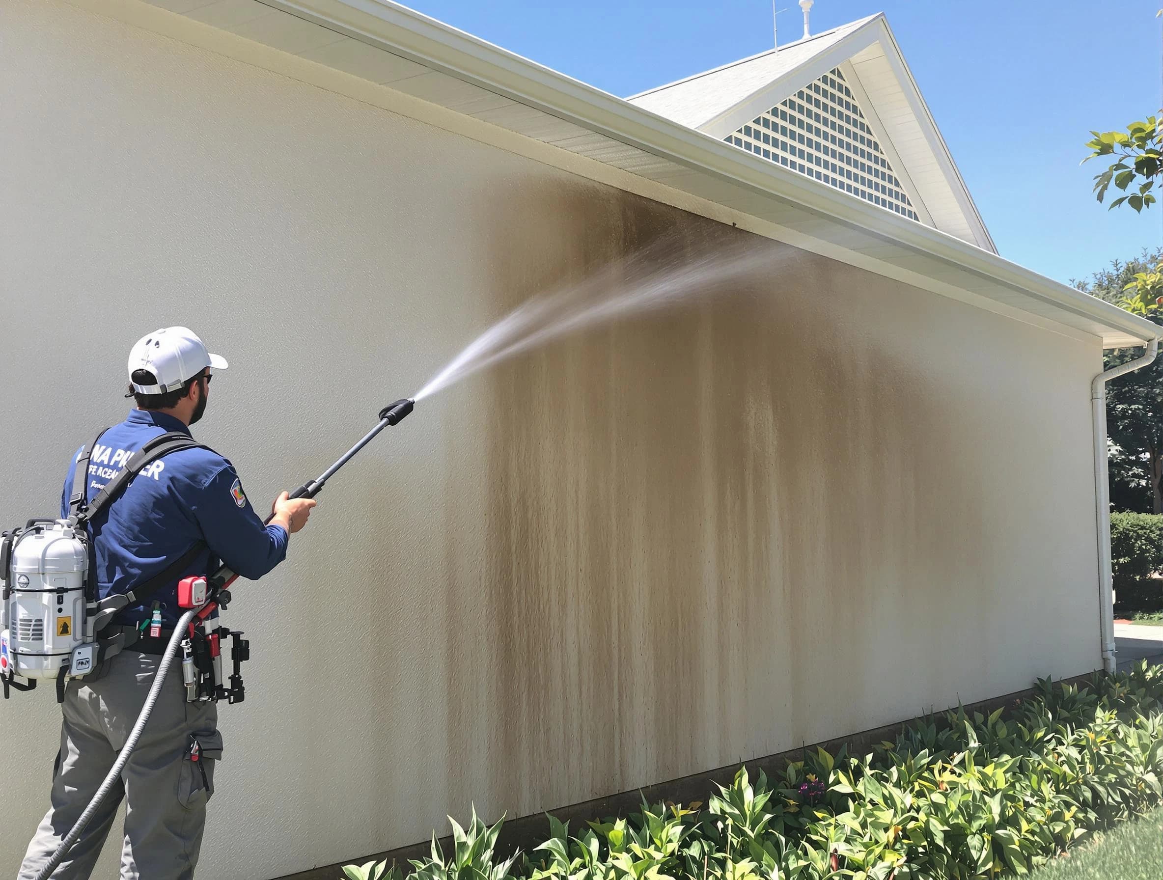 Tallmadge Power Washing expert providing thorough power washing service in Tallmadge